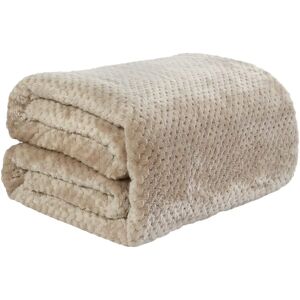 Dreamscene Luxury Waffle Throw - Mink (125 x 150cm) Dreamscene Luxury Waffle Throw - Mink (125 x 150cm)