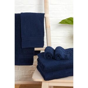Brentfords - Hand Towel - Navy - 2-Pack - Cotton - Towel Brentfords - Hand Towel - Navy - 2-Pack - Cotton - Towel