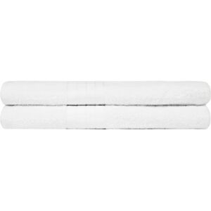 Brentfords - 2-Pack - 100% Cotton - White - Bath Sheet Brentfords - 2-Pack - 100% Cotton - White - Bath Sheet