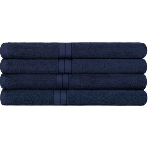 Brentfords - 4 Pack Cotton Hand Towel - navy - Hand Towel Brentfords - 4 Pack Cotton Hand Towel - navy - Hand Towel