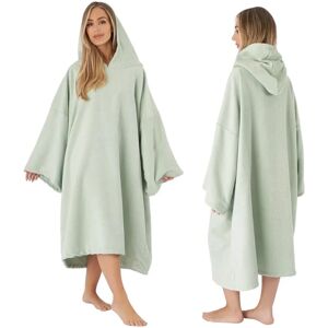 Brentfords Adult Poncho Hooded Towel - light green Brentfords Adult Poncho Hooded Towel - light green