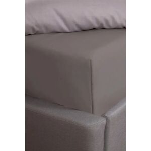 Highams - Plain Dyed Cotton Fitted - Grey - Bed Sheet Highams - Plain Dyed Cotton Fitted - Grey - Bed Sheet