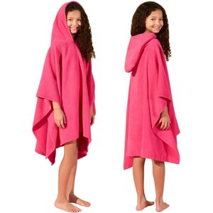 Brentfords - Poncho Towel - Pink - One Size - Beach Robe Brentfords - Poncho Towel - Pink - One Size - Beach Robe