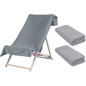 Brentfords - Plain Microfiber Quick Dry - Charcoal - Bath Towel Brentfords - Plain Microfiber Quick Dry - Charcoal - Bath Towel