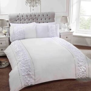 Price Right Home Provence White Single Duvet Cover Set - Style & Comfort Price Right Home Provence White Single Duvet Cover Set - Style & Comfort