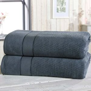 Royal Velvet Denim Bath Sheet Set - Towels Royal Velvet Denim Bath Sheet Set - Towels