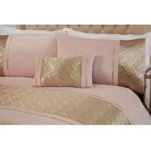 Rapport Home - Capri King - Blush Gold - Velvet - Bed Set Rapport Home - Capri King - Blush Gold - Velvet - Bed Set
