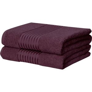 Conjunto de Toallas Windsor Púrpura - Juego de Toallas Conjunto de Toallas Windsor Púrpura - Juego de Toallas