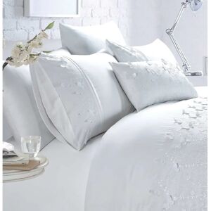 Rapport Elegant White Butterfly King Duvet Cover - Duvet Cover Set Rapport Elegant White Butterfly King Duvet Cover - Duvet Cover Set
