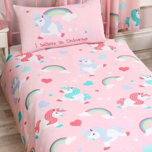 Bedding & Beyond I Believe In Unicorns Duvet Cover and Pillowcase Set Junior - Bedding Set Bedding & Beyond I Believe In Unicorns Duvet Cover and Pillowcase Set Junior - Bedding Set