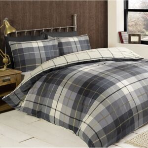 Rapport Home Lomond Double Blue Check Bedding Set Rapport Home Lomond Double Blue Check Bedding Set