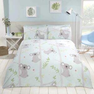 Rapport Fun Koala Duvet Set - Single, Blue / Grey Rapport Fun Koala Duvet Set - Single, Blue / Grey