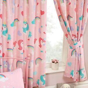 Unicorn I Believe In Unicorns Pink Curtains - Curtains Unicorn I Believe In Unicorns Pink Curtains - Curtains