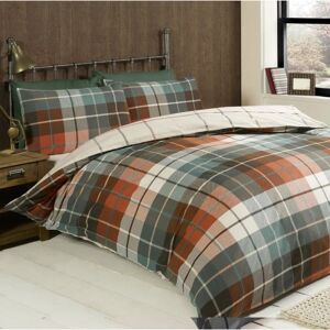 Rapport Lomond Check 100% Cotton Duvet Set - King Rapport Lomond Check 100% Cotton Duvet Set - King
