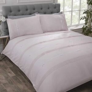Price Right Home Clarissa Blush - Duvet Cover Set - Super King Price Right Home Clarissa Blush - Duvet Cover Set - Super King