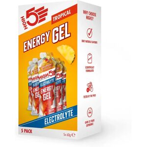HIGH5 Energy Gel Electrolyte - Tropical - 5x60g - Gels HIGH5 Energy Gel Electrolyte - Tropical - 5x60g - Gels