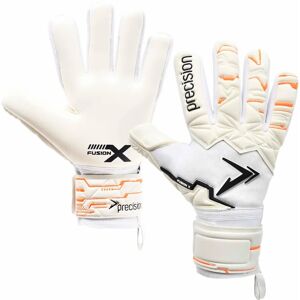 Precision GK Fusion X Pro Negative Contact Duo Goalkeeper Gloves - White Precision GK Fusion X Pro Negative Contact Duo Goalkeeper Gloves - White