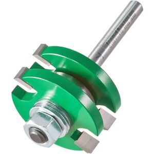 Trend C158x1/4tc Router Cutter - 41mm Dia, 1/4 Shank - For Tongue & Groover Trend C158x1/4tc Router Cutter - 41mm Dia, 1/4 Shank - For Tongue & Groover