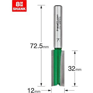 Trend C171X8MMTC - Cortador de madera para grabado, ranurado y mortising superficial Trend C171X8MMTC - Cortador de madera para grabado, ranurado y mortising superficial