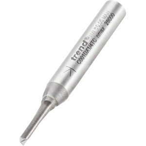 Trend - CraftPro C001DX1/4TC - Fresa de doble canal - Fresa para enrutado Trend - CraftPro C001DX1/4TC - Fresa de doble canal - Fresa para enrutado