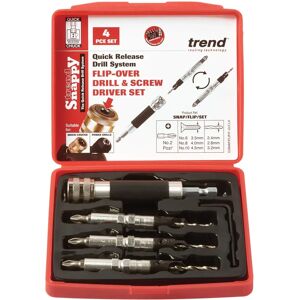 Trend Driver Set - 4 Piece Flip with Countersinking Trend Driver Set - 4 Piece Flip with Countersinking