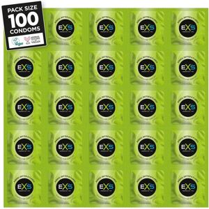 EXS Ribbed & Dotted Condoms - 100 Pack - Condom Type EXS Ribbed & Dotted Condoms - 100 Pack - Condom Type