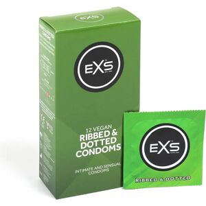 EXS Ribbed & Dotted Condoms - 48 Pack - Condom type EXS Ribbed & Dotted Condoms - 48 Pack - Condom type