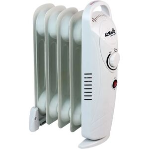 Airmaster CRMINI Oil Filled Radiator - Portable, 500W, White Airmaster CRMINI Oil Filled Radiator - Portable, 500W, White