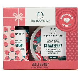 The Body Shop Jolly & Juicy Strawberry Treats Body Care Holiday Gift Set - Body Care Set The Body Shop Jolly & Juicy Strawberry Treats Body Care Holiday Gift Set - Body Care Set