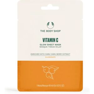 Máscara facial de folha com vitamina C da The Body Shop - 18ml Máscara facial de folha com vitamina C da The Body Shop - 18ml