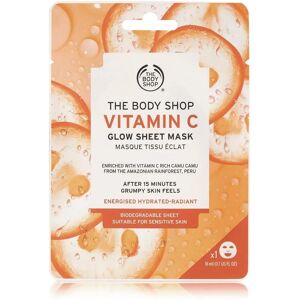 The Body Shop Vitamin C Glow Sheet Mask - Facial Mask The Body Shop Vitamin C Glow Sheet Mask - Facial Mask