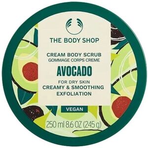 The Body Shop Avocado Body Scrub - Body Exfoliator for Dry Skin The Body Shop Avocado Body Scrub - Body Exfoliator for Dry Skin