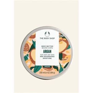 The Body Shop Argan 96H Nourishing Moisture Body Butter Vegan 200ml The Body Shop Argan 96H Nourishing Moisture Body Butter Vegan 200ml
