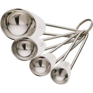 Set di 4 Cucchiai Doseatori KitchenCraft - Argento Set di 4 Cucchiai Doseatori KitchenCraft - Argento