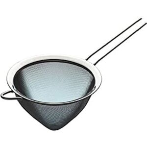 KitchenCraft 15cm Stainless Steel Fine Mesh Conical Sieve KitchenCraft 15cm Stainless Steel Fine Mesh Conical Sieve