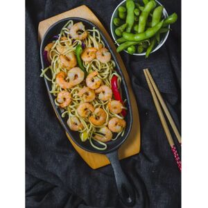 KitchenCraft World of Flavours Cast Iron Sizzler Plate - Sizzler Plate KitchenCraft World of Flavours Cast Iron Sizzler Plate - Sizzler Plate