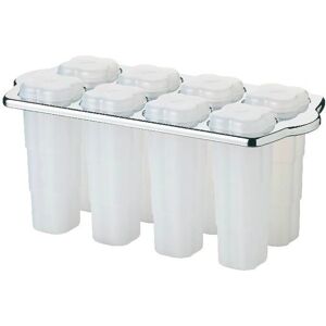 KitchenCraft Deluxe - Silver - Lolly Maker Set KitchenCraft Deluxe - Silver - Lolly Maker Set