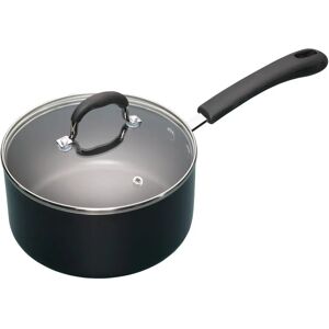 MasterClass Heavy Duty 20cm Non-Stick Saucepan - Black MasterClass Heavy Duty 20cm Non-Stick Saucepan - Black