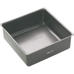 MasterClass 30cm Non-Stick Cake Pan - Deep Square, Grey MasterClass 30cm Non-Stick Cake Pan - Deep Square, Grey