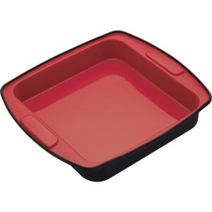 Masterclass Dark Grey Flexible Square Silicone Bake Pan - Bake & Roast Masterclass Dark Grey Flexible Square Silicone Bake Pan - Bake & Roast