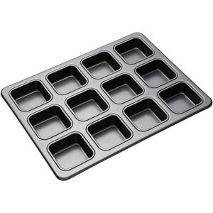 MasterClass Brownie Pan - 12 Hole Non-Stick Bakeware MasterClass Brownie Pan - 12 Hole Non-Stick Bakeware