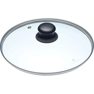 MasterClass 24cm Glass Saucepan Lid - Saucepan Lid for 24cm Pots MasterClass 24cm Glass Saucepan Lid - Saucepan Lid for 24cm Pots