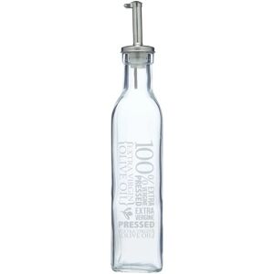 Kitchencraft Italiensk olja- och vinägerflaska - Glas, 270 ml Kitchencraft Italiensk olja- och vinägerflaska - Glas, 270 ml