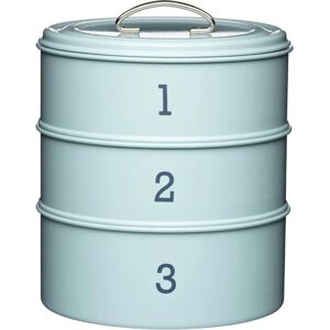 Living Nostalgia Vintage Blue Three Tier Cake Tin Set - Cake Tins Set Living Nostalgia Vintage Blue Three Tier Cake Tin Set - Cake Tins Set