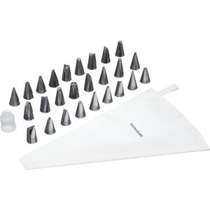 KitchenCraft 28 Piece Icing Set - Multi - Cake Decorating Kit KitchenCraft 28 Piece Icing Set - Multi - Cake Decorating Kit
