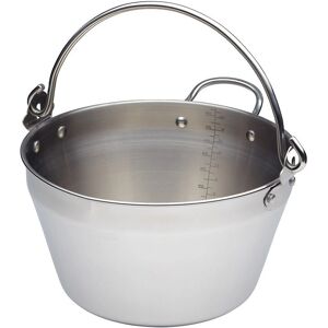 Kitchencraft Stainless Steel 4.5L Mini Maslin Pan - Mini Maslin Pan Kitchencraft Stainless Steel 4.5L Mini Maslin Pan - Mini Maslin Pan