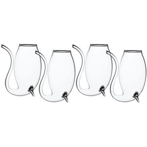 BarCraft Set of 4 Glass Port Sippers - wine glass BarCraft Set of 4 Glass Port Sippers - wine glass