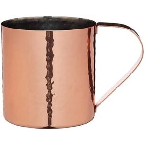 BarCraft Copper Hammered Mule Mug - 550ml - Unisex BarCraft Copper Hammered Mule Mug - 550ml - Unisex