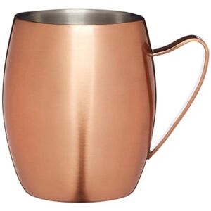 BarCraft Copper Finish Double Walled Moscow Mule Mug - 370/550ml BarCraft Copper Finish Double Walled Moscow Mule Mug - 370/550ml
