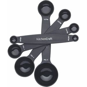 KitchenCraft KC Schwarze 4-teilige magnetische Messbecher - KitchenCraft KitchenCraft KC Schwarze 4-teilige magnetische Messbecher - KitchenCraft